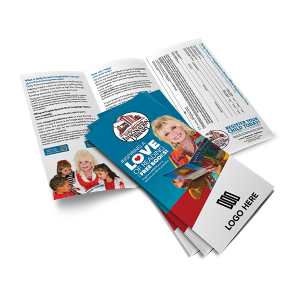 BILINGUAL TRI-FOLD Full Color Paper Brochures (SELECT STATES ONLY)